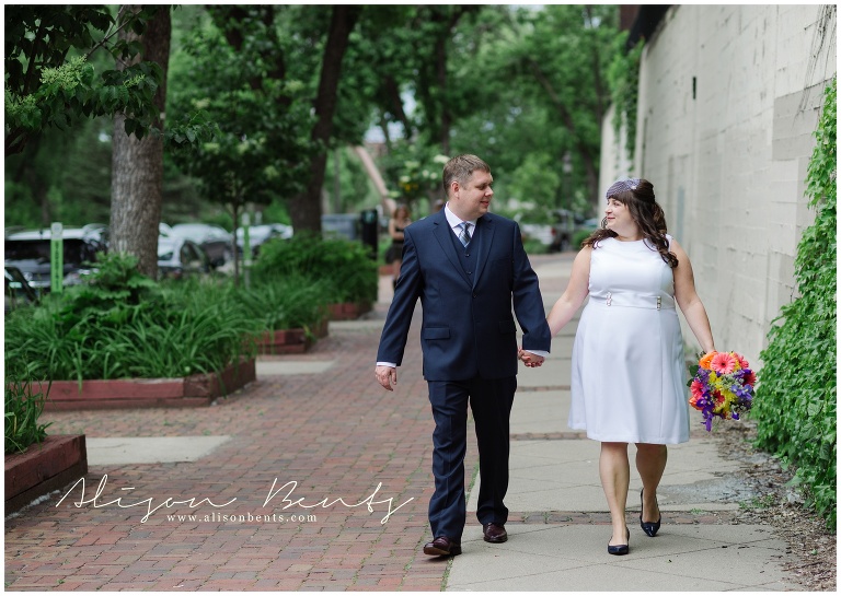 Vibrant Downtown Wedding | Aster Cafe Wedding Photographer