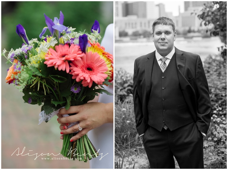 Vibrant Downtown Wedding | Aster Cafe Wedding Photographer