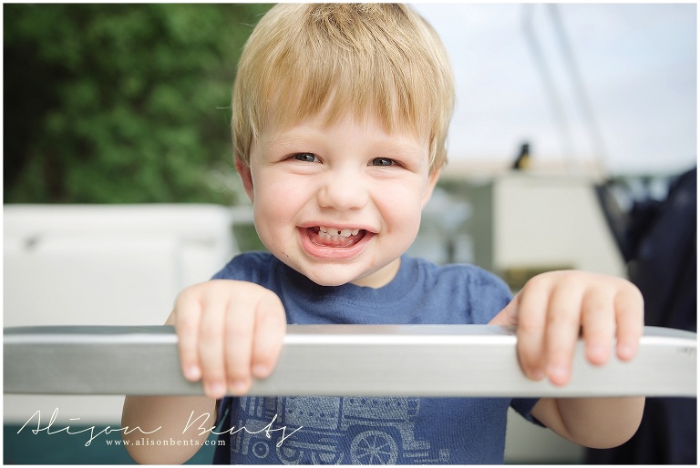 smiling young boy